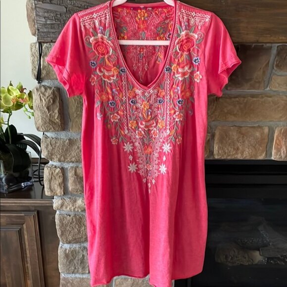 Johnny Was T-shirt Dress - Picture 2 of 6